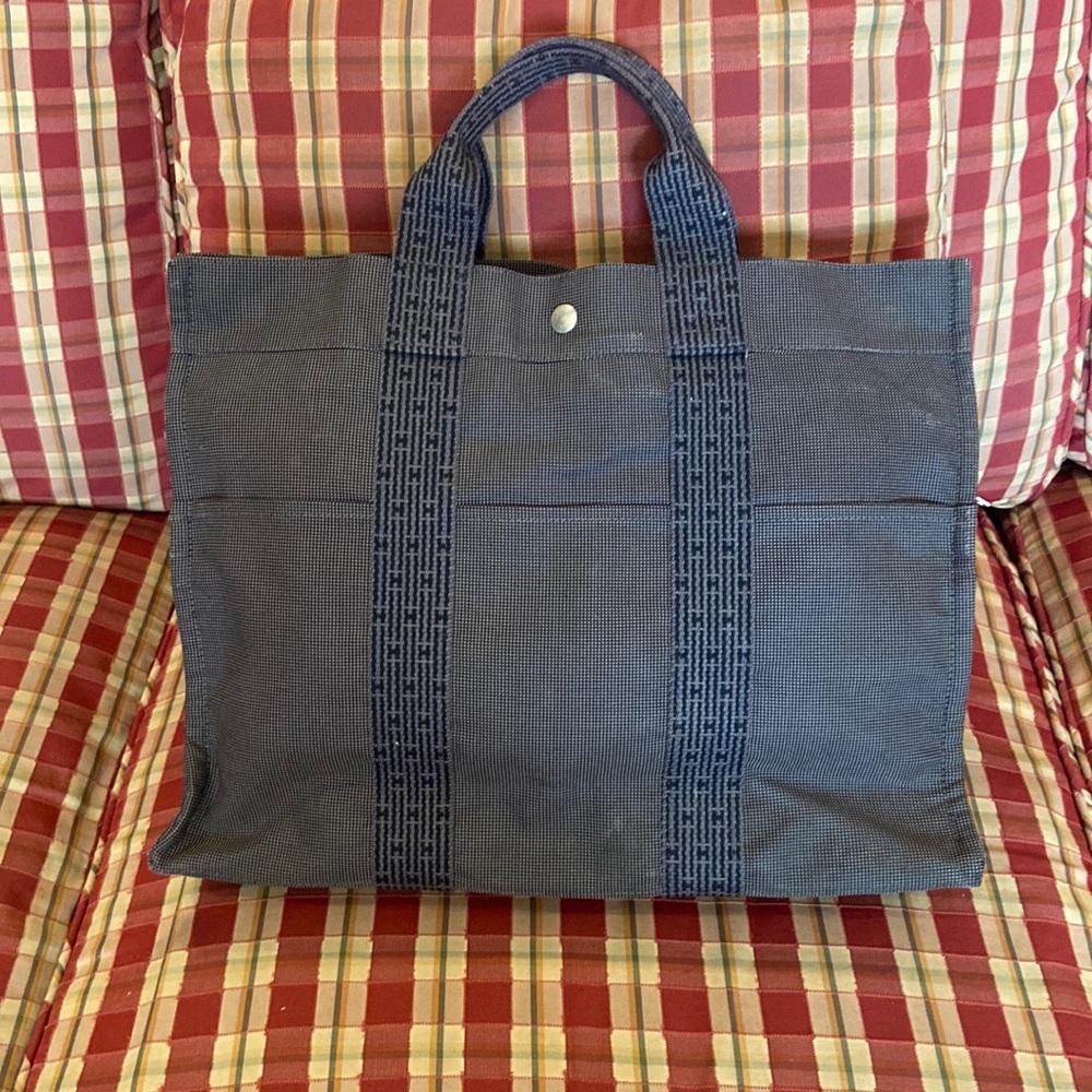 Authentic Hermès large tote bag